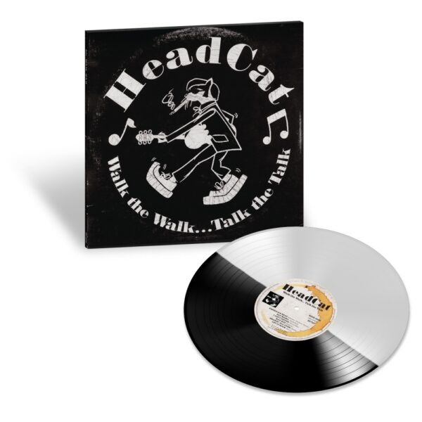 Walk the Walk... Talk the Talk Black and White Vinyl LP by HeadCat