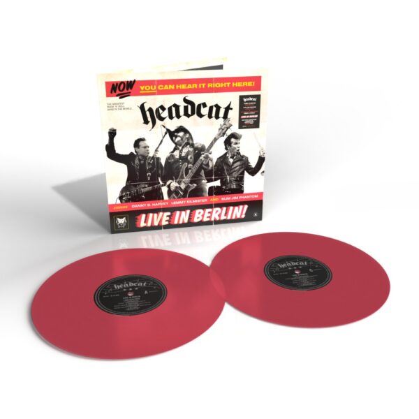 Live in Berlin Red Vinyl Double LP by HeadCat