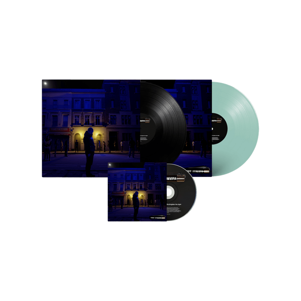 The Darker The Shadow The Brighter The Light Coke Bottle Green + Black Vinyl + CD by The Streets
