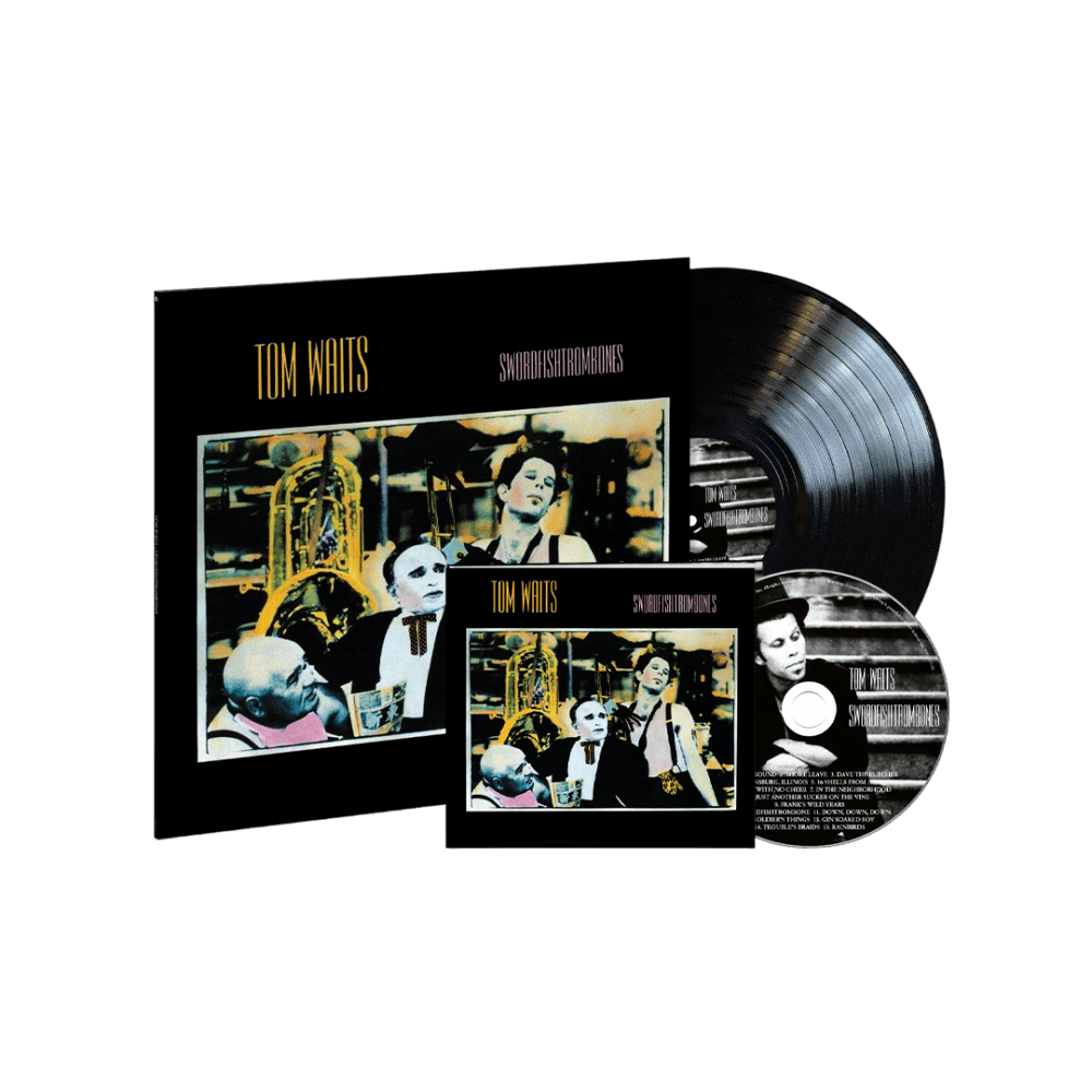 Swordfishtrombones LP + CD by Tom Waits