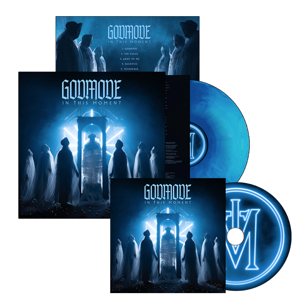 Godmode CD + Opaque Galaxy Blue Vinyl by In This Moment