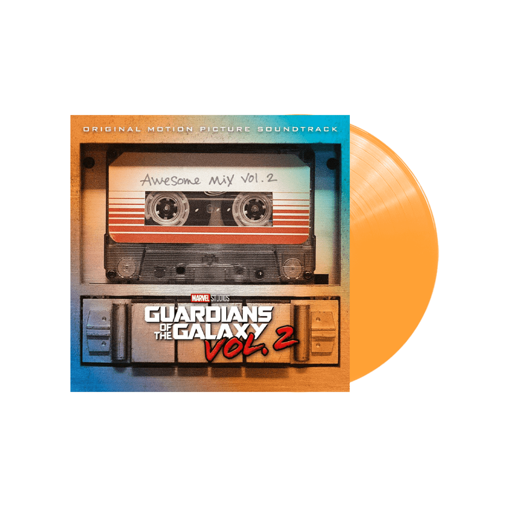 Guardians of the Galaxy: Awesome Mix Vol. 2 Orange Galaxy Effect Coloured Vinyl by Various Artists