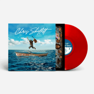 Lost At Sea Translucent Red Vinyl LP by Chris Shiflett
