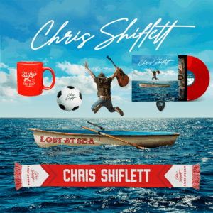 Lost At Sea Football Red LP Bundle - Chris Shiflett