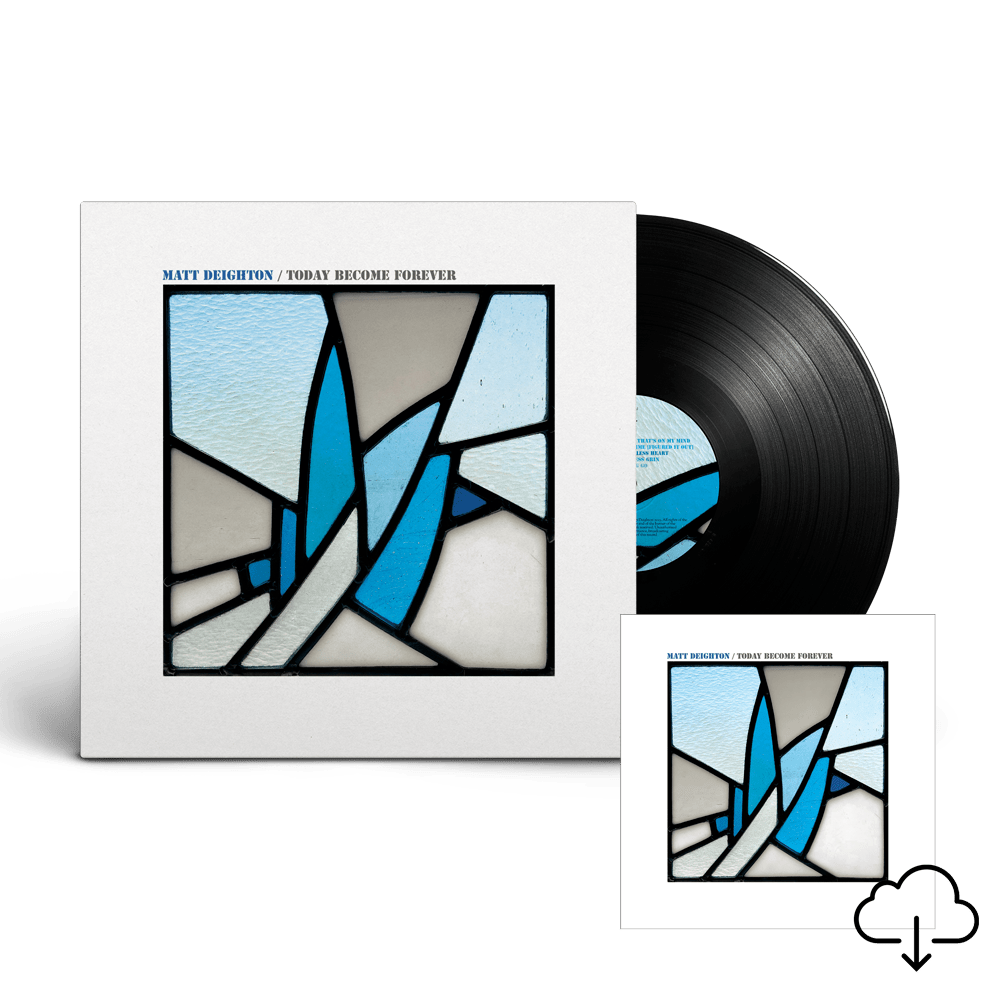 Today Become Forever - Heavyweight Black Vinyl + Hi Res Download by Matt Deighton