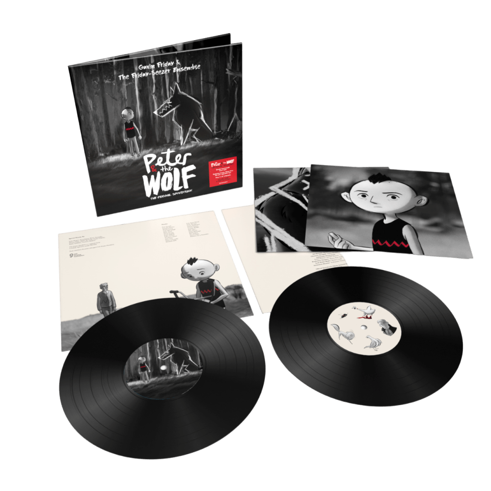 Peter & The Wolf (Official Soundtrack) Double Heavyweight LP by Gavin Friday & The Friday-Seezer Ensemble
