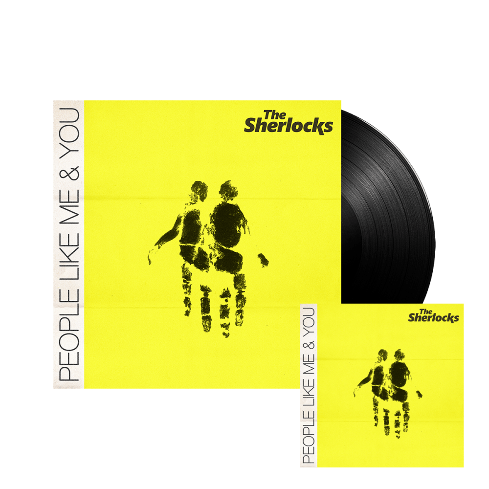 People Like Me & You Black Vinyl + Deluxe Digital Download by The Sherlocks