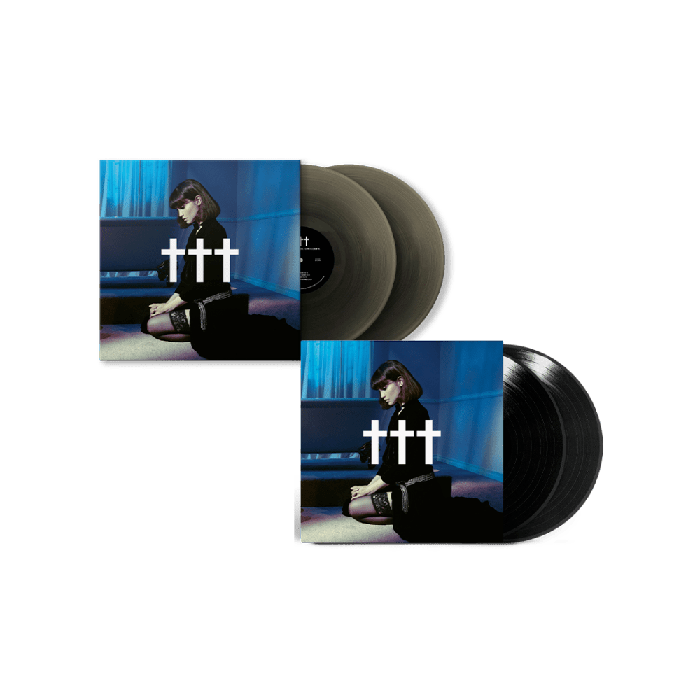 Goodnight, God Bless, I Love U, Delete Black Ice Coloured + Black Double Vinyl by Crosses