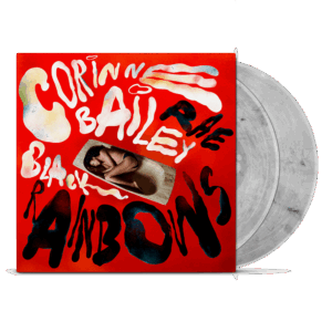 Black Rainbows Clear with Black Swirl Double Vinyl by Corinne Bailey Rae