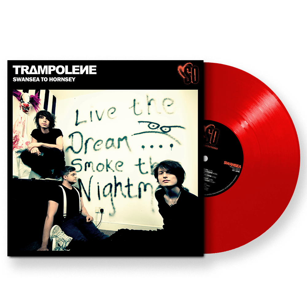 Swansea To Hornsey Dragon Red Vinyl by Trampolene