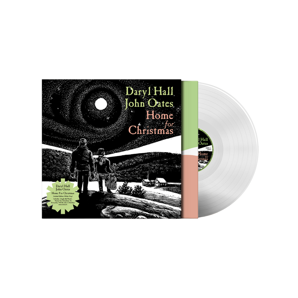 Home For Christmas White Vinyl by Daryl Hall & John Oates