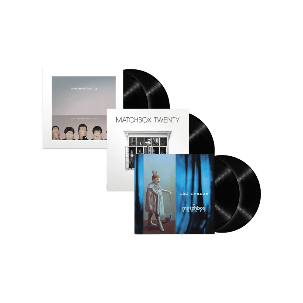 Mad Season 2LP + More Than You Think 2LP + North LP by Matchbox Twenty