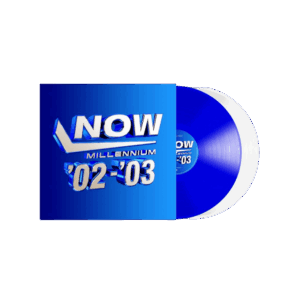 NOW - Millennium 2002 - 2003 Blue & White Double Vinyl by Various Aritsts