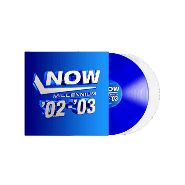NOW - Millennium 2002 – 2003 Blue & White Double Vinyl - Various Aritsts