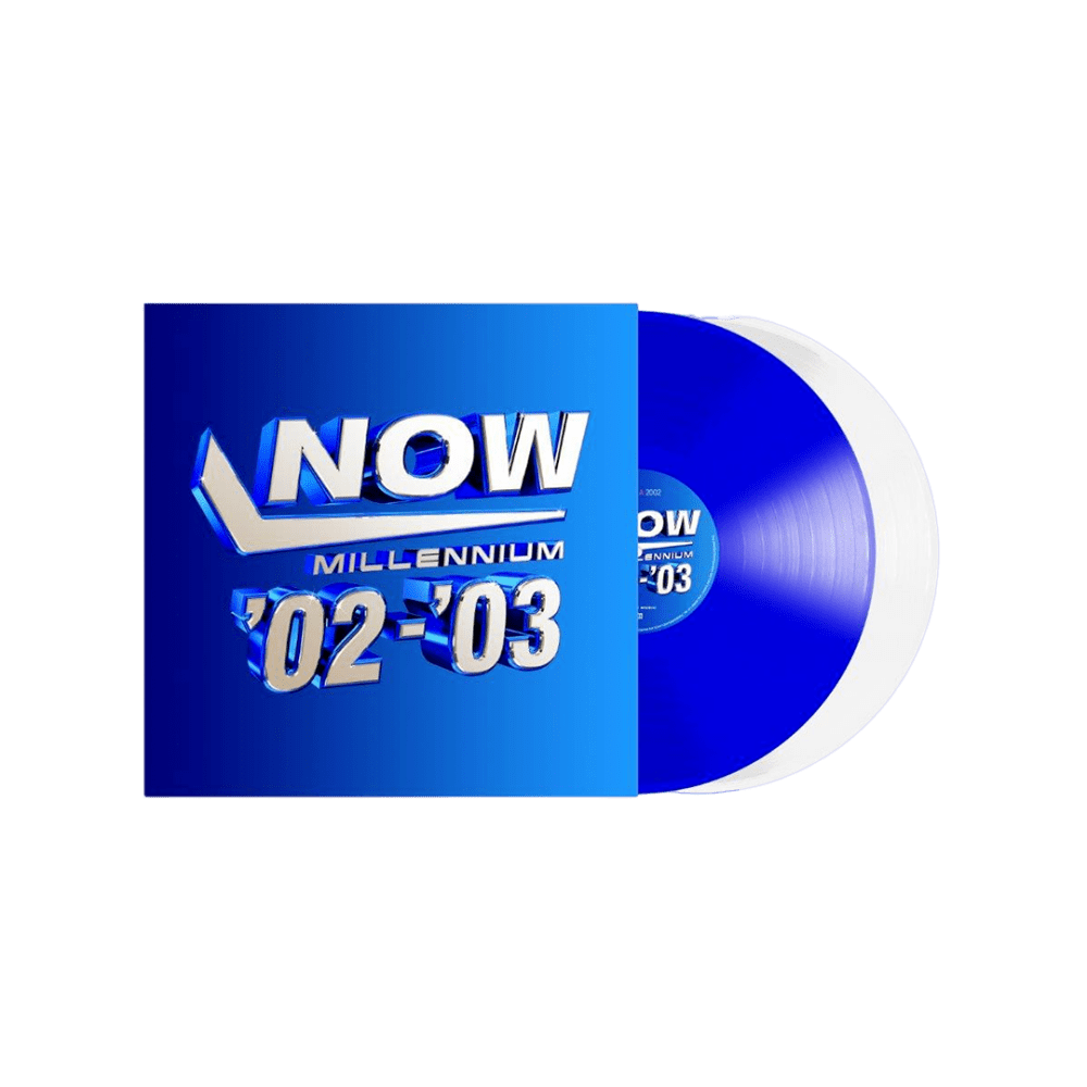 NOW - Millennium 2002 ��� 2003 Blue & White Double Vinyl by Various Aritsts