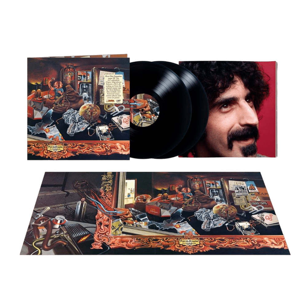 Over-Nite Sensation 50th Anniversary Edition Double Heavyweight LP by Frank Zappa