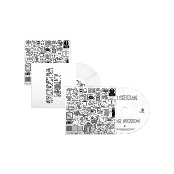 Autumn Variations White Vinyl + CD - Ed Sheeran