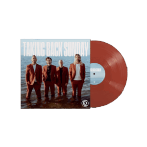 152 Brick Red Coloured Vinyl by Taking Back Sunday