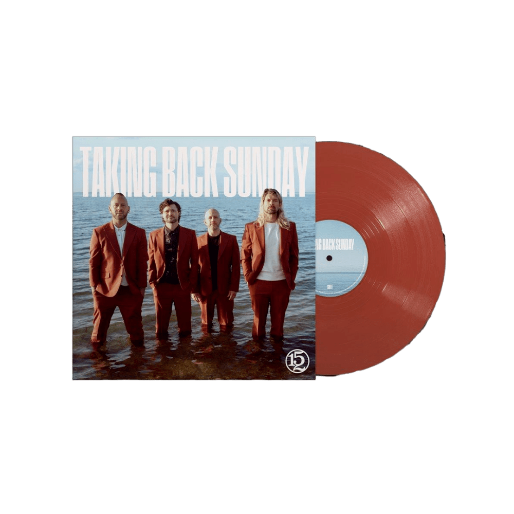 152 Brick Red Coloured Vinyl by Taking Back Sunday