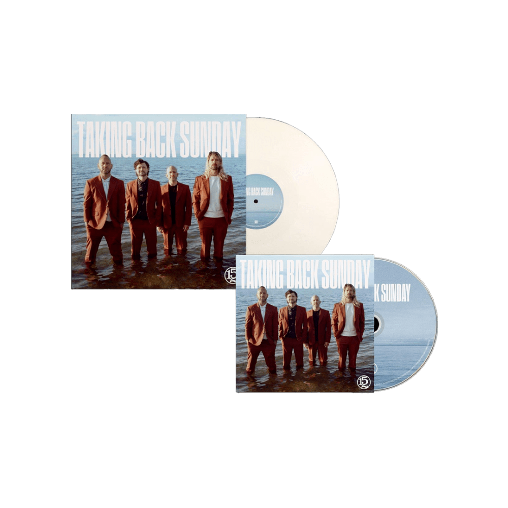 152 Bone Coloured Vinyl + CD by Taking Back Sunday