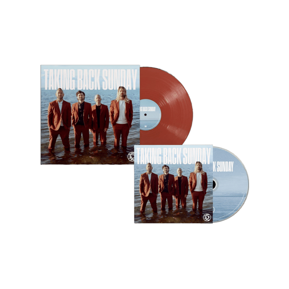 152 Brick Red Coloured Vinyl + CD by Taking Back Sunday
