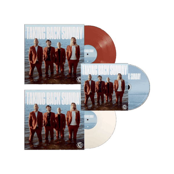152 Brick Red + Bone Coloured Vinyl + CD - Taking Back Sunday