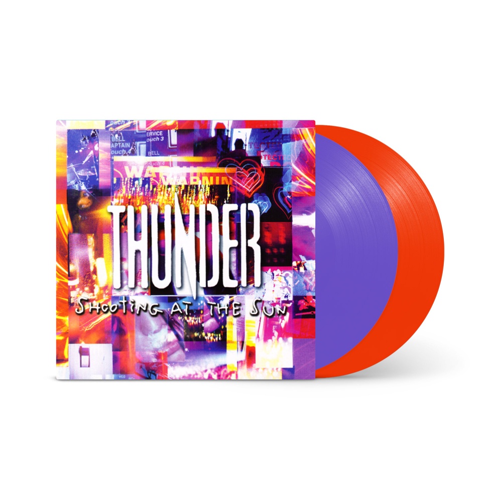 Shooting At the Sun Orange and Purple Double Vinyl by Thunder