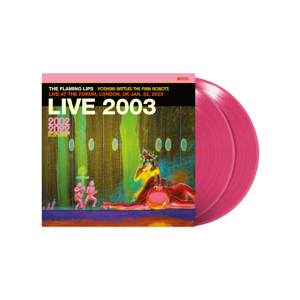 Live at The Forum, London, UK, January 22, 2003 BBC Radio Broadcast Pink Double Vinyl by The Flaming Lips