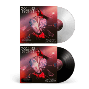 Hackney Diamonds Clear Vinyl + Black Vinyl by The Rolling Stones