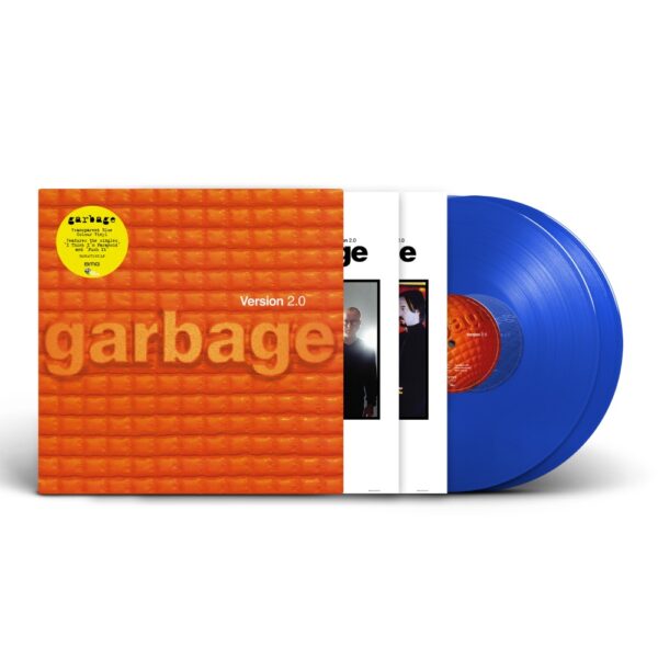 Version 2.0 NAD 23 Blue Double LP by Garbage