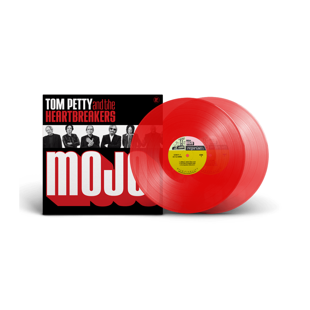 Mojo Translucent Ruby Red Double Vinyl by Tom Petty & The Heartbreakers