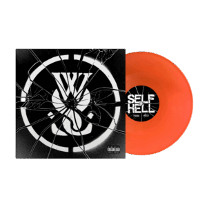 SELF HELL Transparent Neo Orange Vinyl LP by While She Sleeps