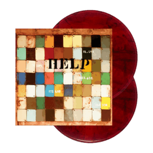 Help! NAD 23 Red & Black Smoke Double Vinyl by Various Artists