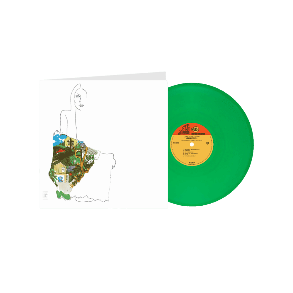 Ladies of the Canyon Transparent Green Vinyl by Joni Mitchell