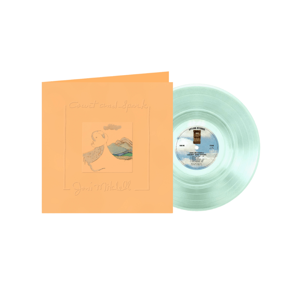 Court And Spark Bottle-Green Clear Vinyl by Joni Mitchell