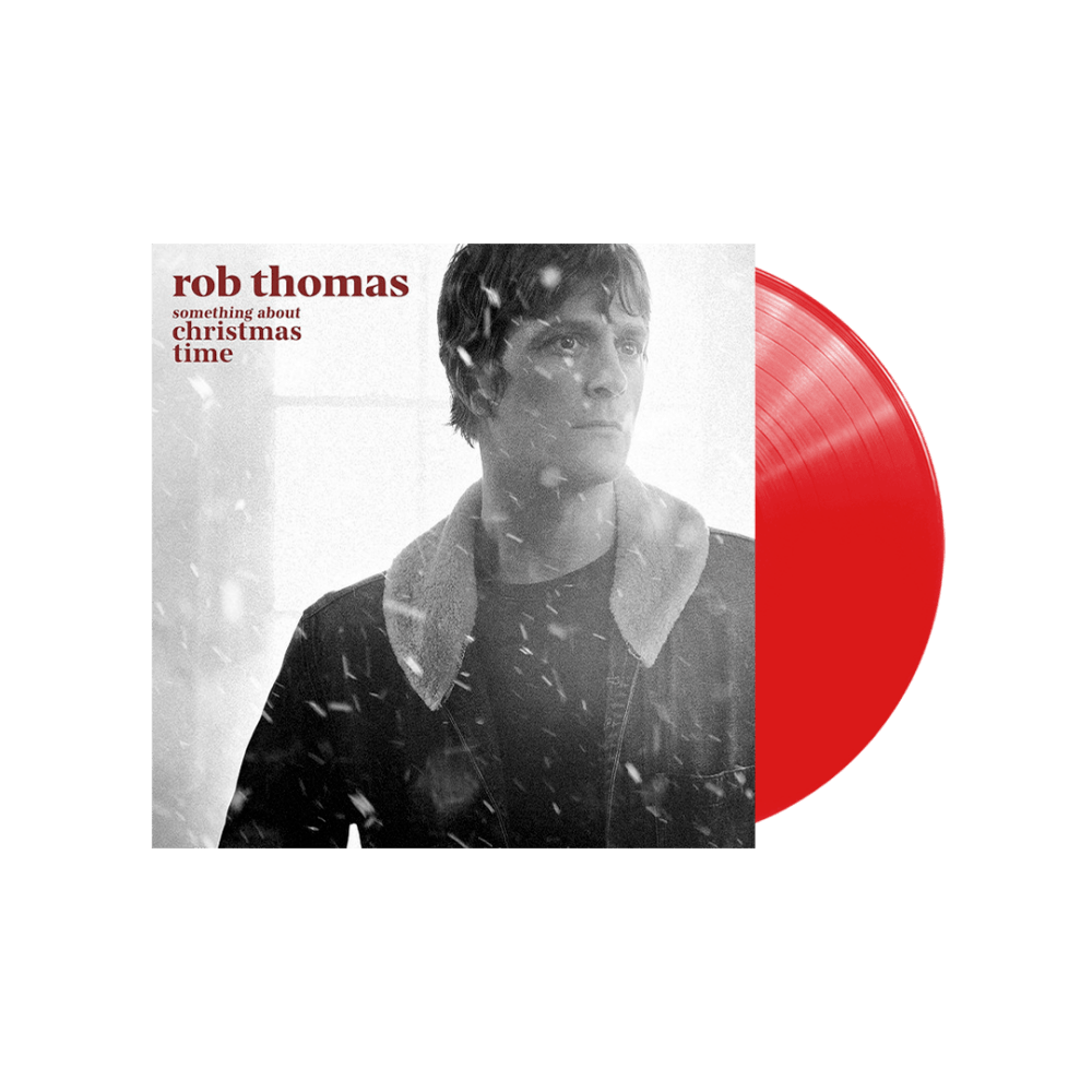 Something About Christmas Time Red Vinyl by Rob Thomas