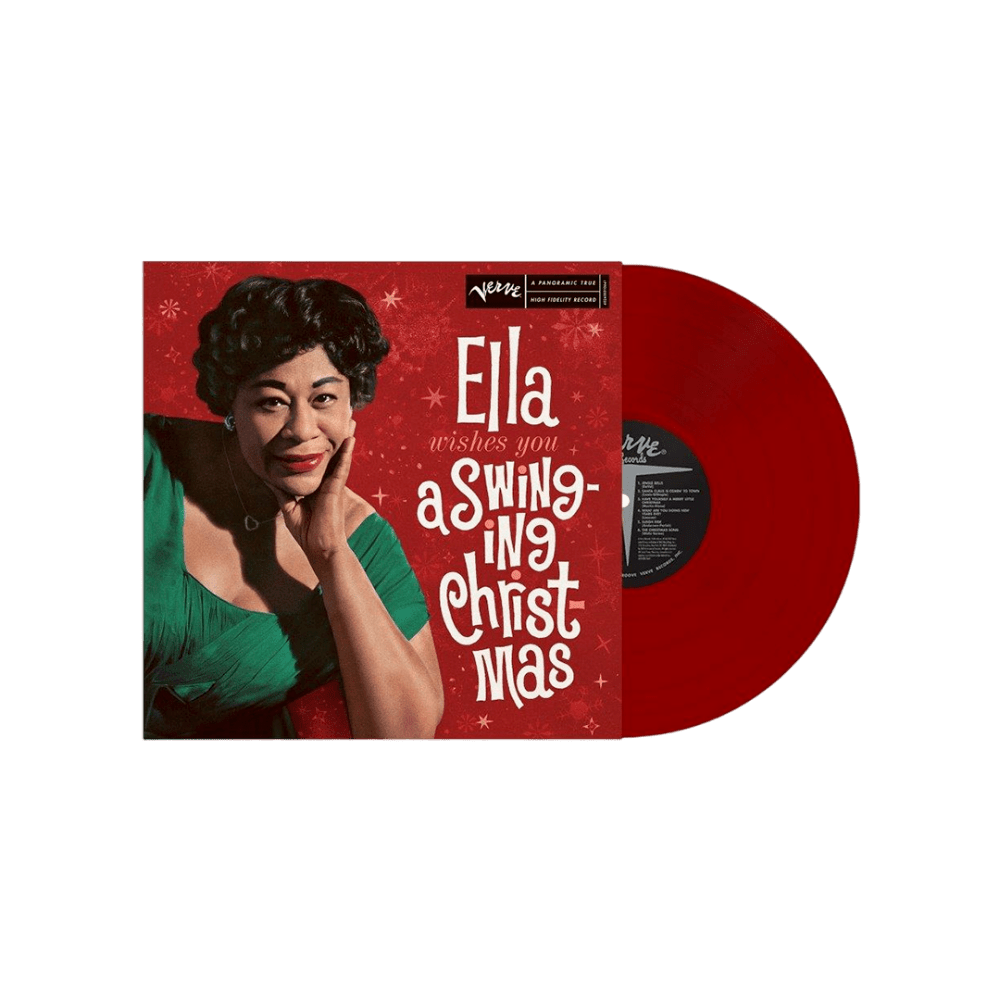 Ella Wishes You A Swinging Christmas Red Vinyl by Ella Fitzgerald