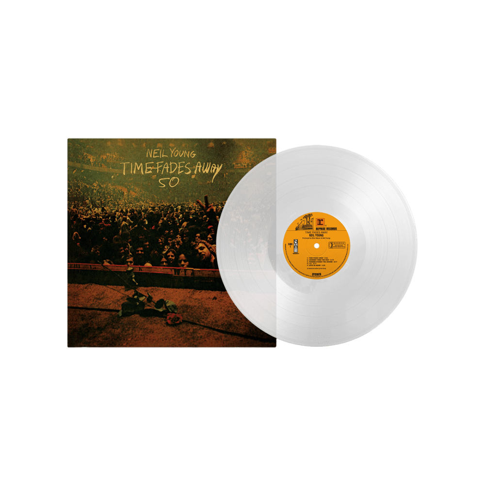 Time Fades Away 50 Clear Vinyl by Neil Young