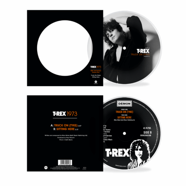 Truck On (Tyke) (50th Anniversary) 7" Picture Disc 7 Inch Vinyl" - T. Rex