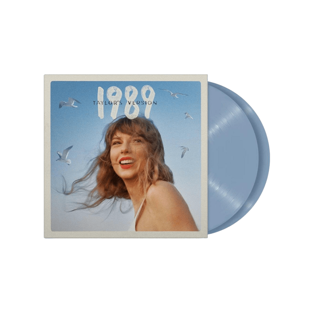 1989 Taylor's Version Crystal Skies Blue Coloured Double Vinyl by Taylor Swift