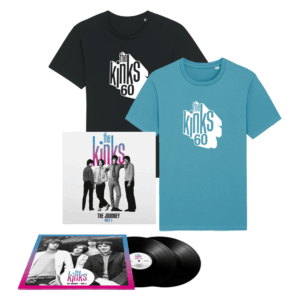 The Journey - Part 2 Double LP with Exclusive 2-Sided Poster & Limited Edition 60th Anniversary T-Shirt by The Kinks