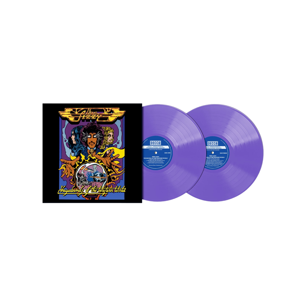 Vagabonds of the Western World Purple Double Vinyl by Thin Lizzy