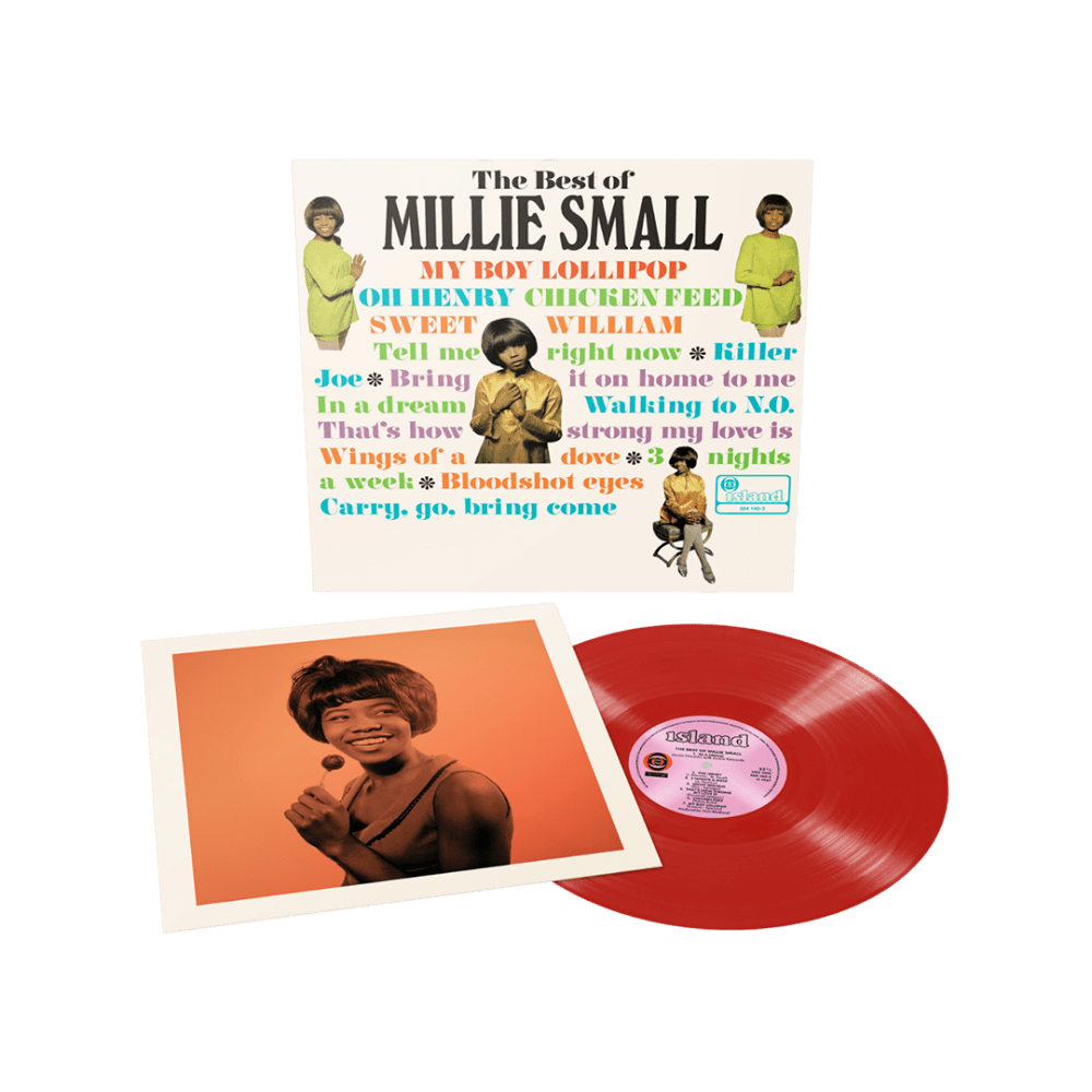 The Best Of Millie Small Black History Month Red Vinyl by Millie Small