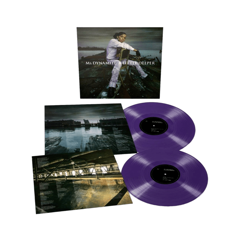A Little Deeper Black History Month Purple Double Vinyl by Ms. Dynamite