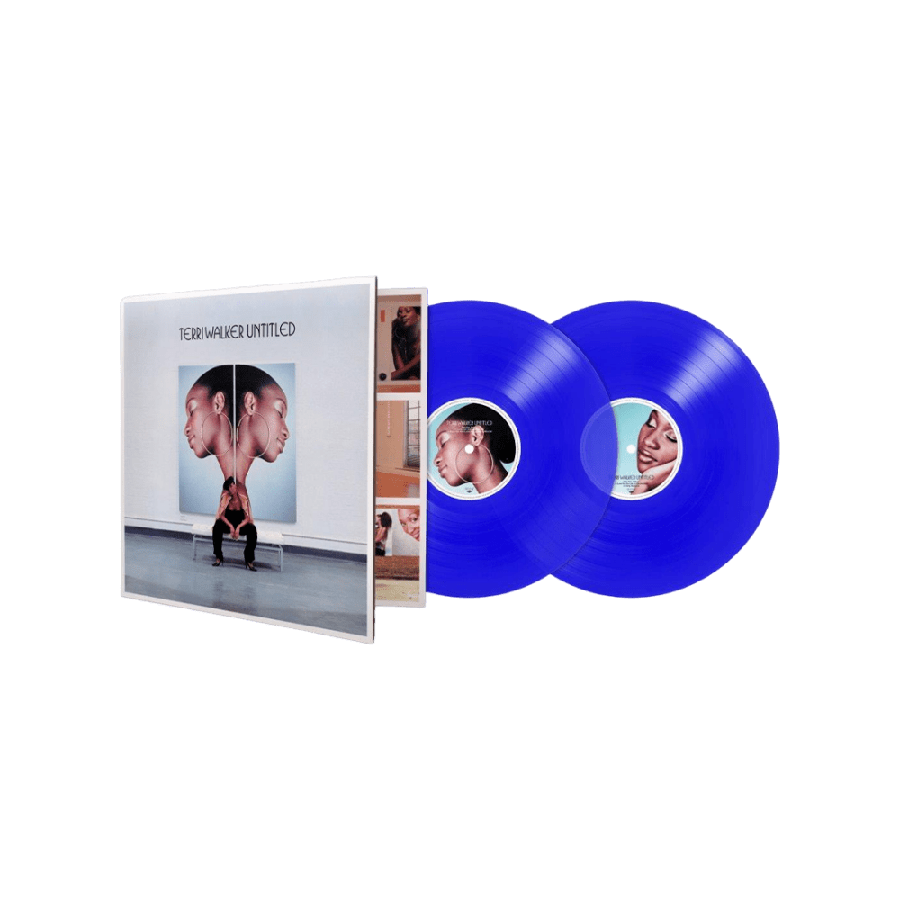 Untitled Black History Month Transparent Blue Double Vinyl by Terri Walker