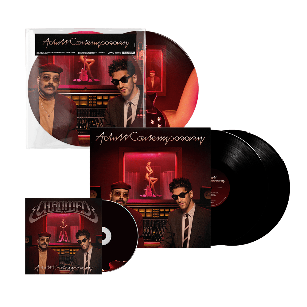 Adult Contemporary CD + Double Vinyl + Picture Disc Double Vinyl by Chromeo