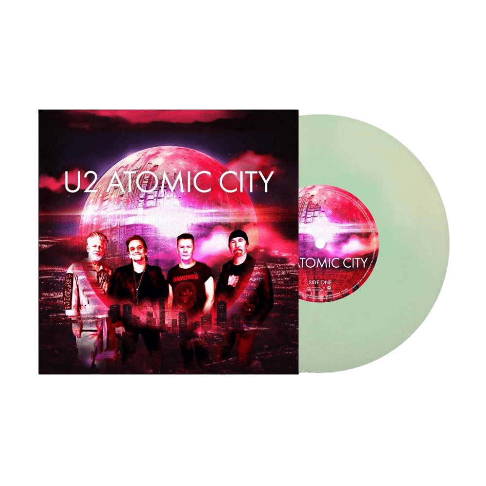Atomic City Transparent 7 Inch Vinyl by U2