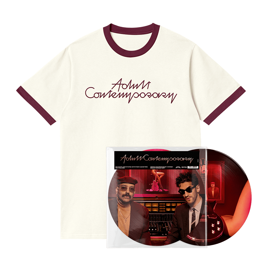 Adult Contemporary Picture Disc Double Vinyl + T-Shirt by Chromeo