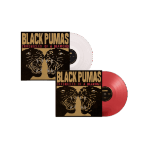 Chronicles of a Diamond Clear + Red Vinyl by Black Pumas