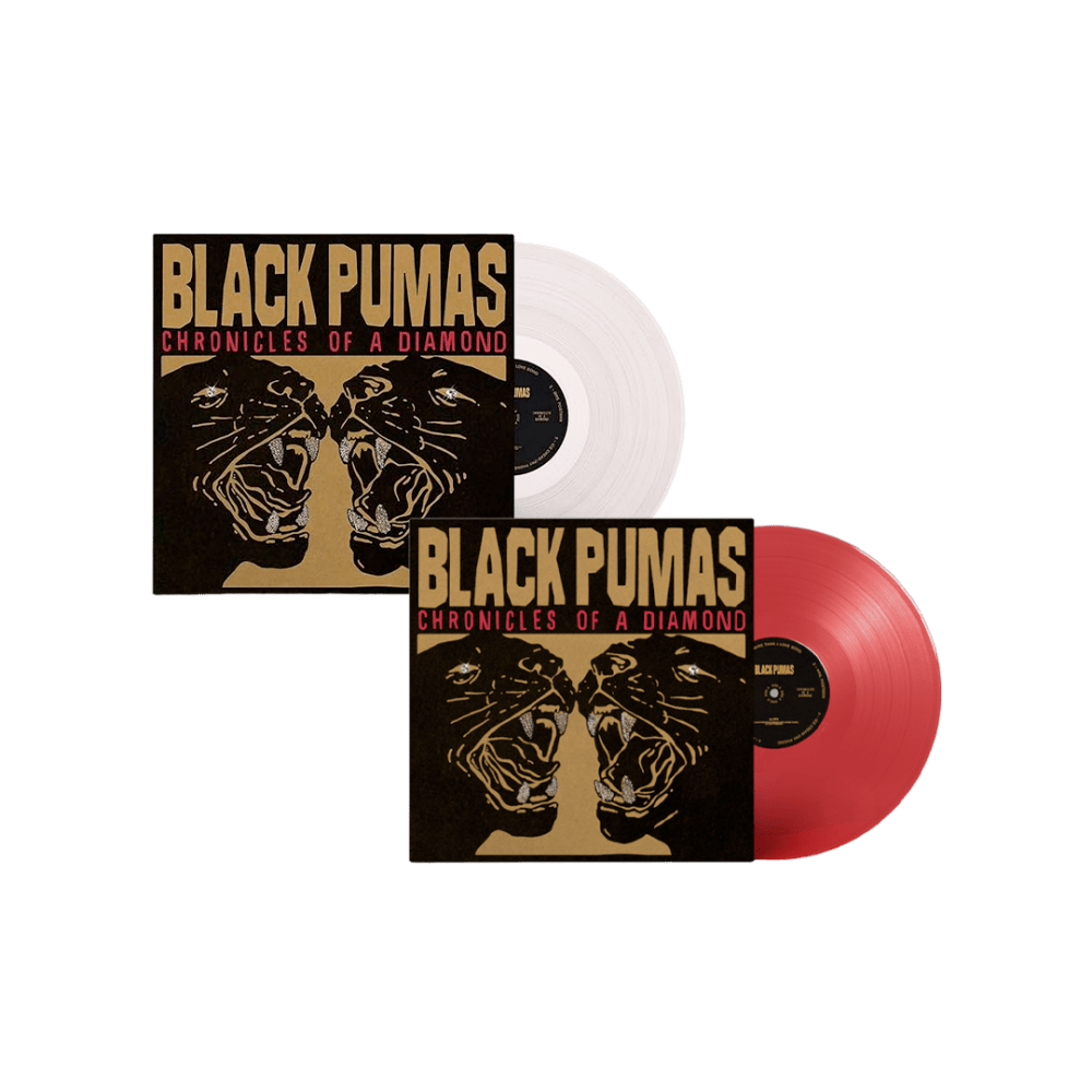 Chronicles of a Diamond Clear + Red Vinyl by Black Pumas